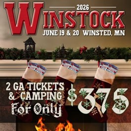 Campground G Row M Site 8218 AND 2 GENERAL ADMISSION TICKETS