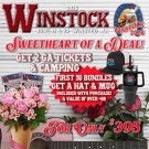 Campground G Row L Site 8200 AND 2 GENERAL ADMISSION TICKETS